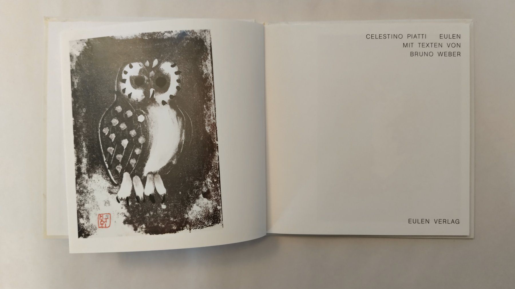 Libri: Celestino Piatti - Eulen / Buch 1997 ab Fr. 8.- – Usato da Bellach venduto da JingleJerry 2