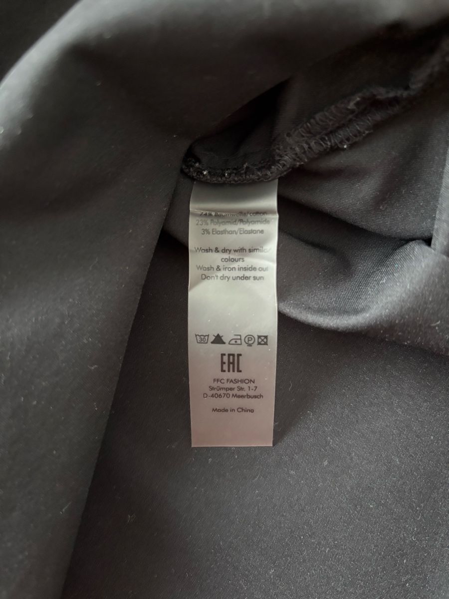 Vestiti: FFC Sommerkleid in schwarz in 38 – Usato da Luzern venduto da Magda1914 5