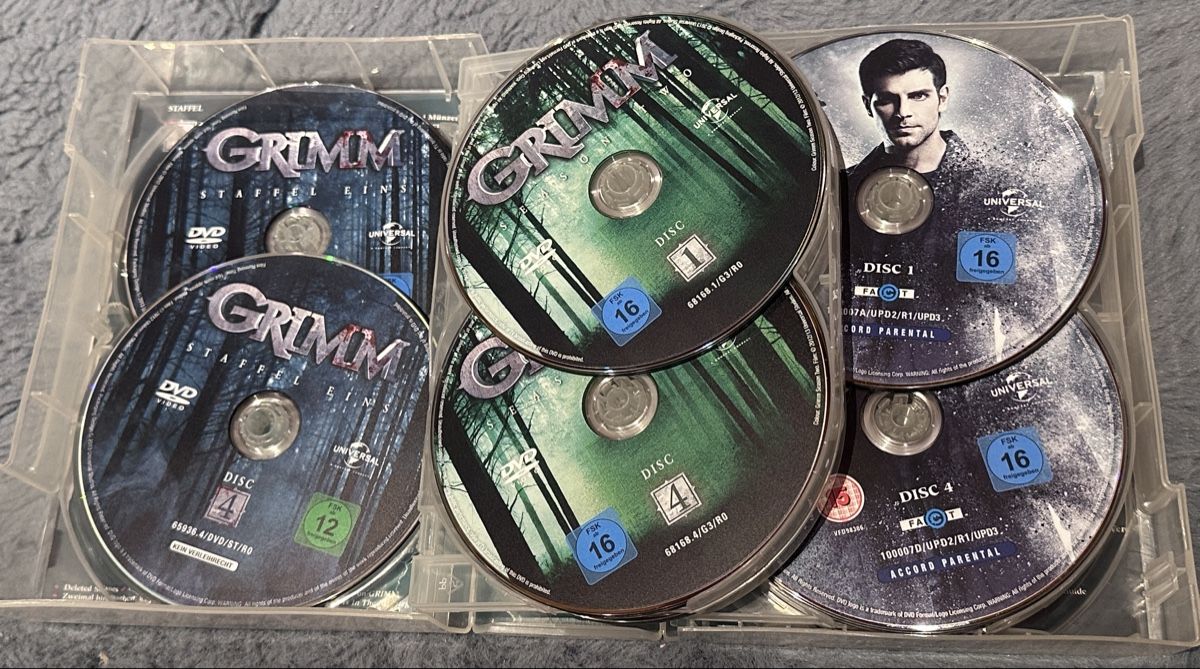 Alle DVDs: Grimm Komplettbox DVD – Gebraucht aus Othmarsingen von Crallthene98 2