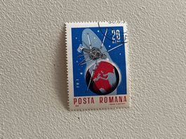 Cosmo und Space Theme Briefmarke