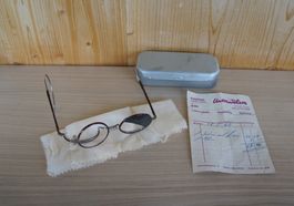 Vintage Schützenbrille Optik Unternährer Solothurn 1960er