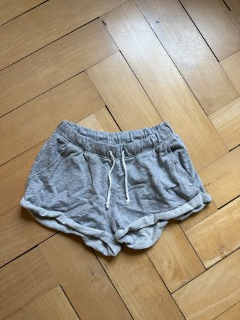 Sweatshorts hellgrau meliert XS