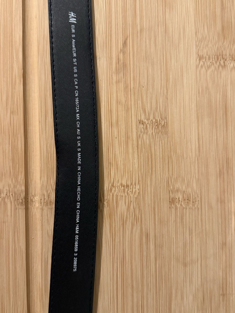 H&M Cinture: Schwarzer H&M Gürtel, Grösse S – Usato da Basel venduto da zukk_ 3