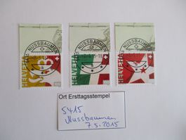 Voll Ort Ersttagsstempel aus 5102 Rupperswil