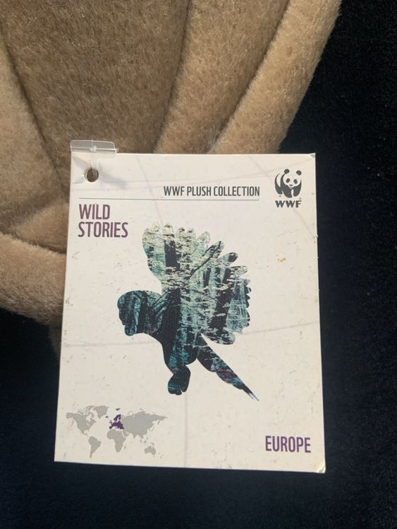 Fledermaus Bat WWF Plüsch Wild Stories neu | Kaufen auf Ricardo