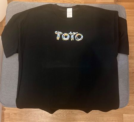 TOTO T-Shirt (2)XL "Through The Looking Glass" LUKATHER RAR