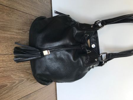 Sac à main noir en cuir B. Makowsky excellent...