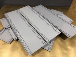 3x Schlitzwand Lista, 175x610mm, gebraucht