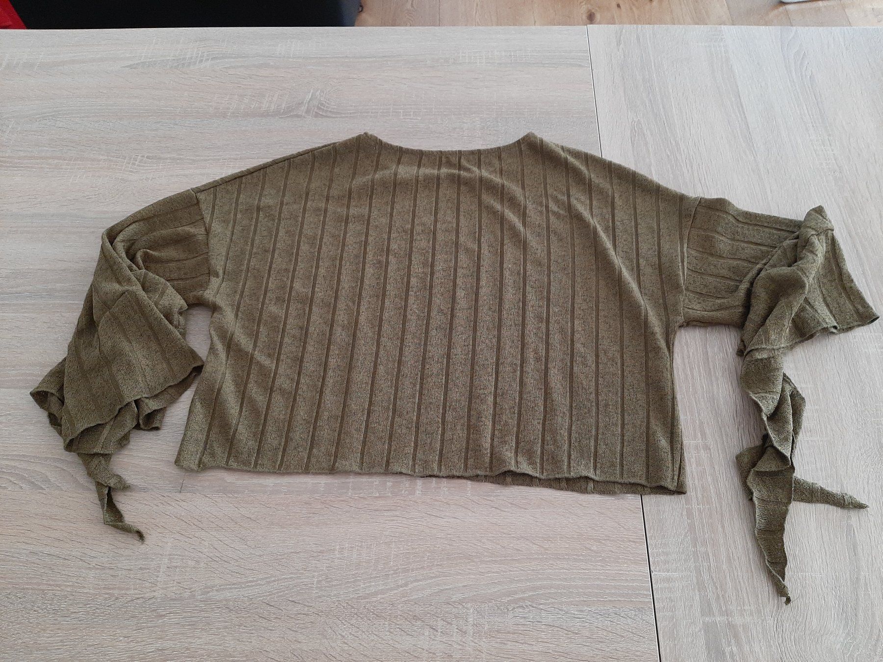 Zara Maglioni & Felpe: eleganter Pullover gold/ocker/oliv, Gr. M, spezielle Ärmel – Usato da Menziken venduto da Rien1 3