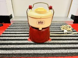 DESIGN-Ikone Antik ENTSAFTER BRAUN MULTIPRESS -1950/60 Mixer