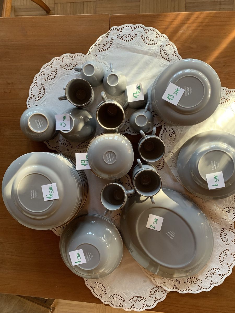 Set di piatti: Burlington Service England, 83 tlg. – Usato da Egg b. Zürich venduto da ohtannenbaum 3