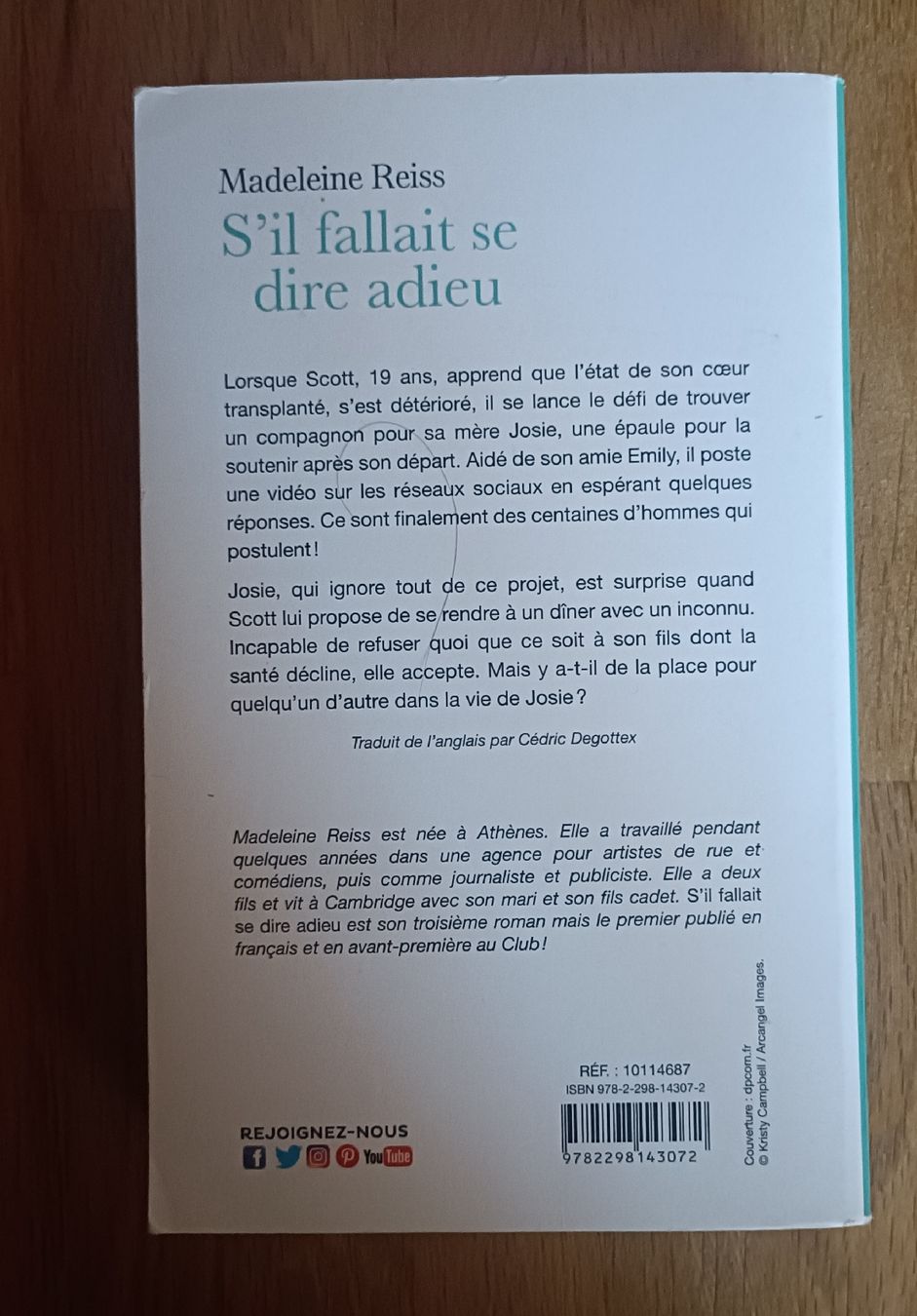 Bücher: S'il fallait de dire adieu  – Gebraucht aus Glovelier von rus_jk5v 1