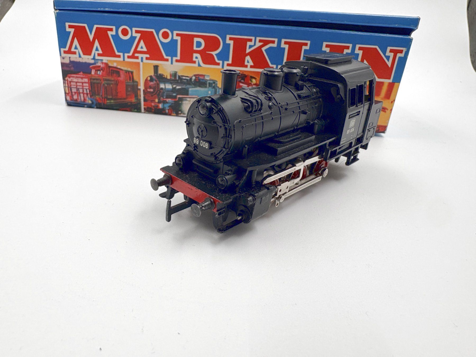Märklin Modellini di ferrovie: Märklin 3000 DB BR 89 OVP – Usato da Hombrechtikon venduto da Bruenel 7
