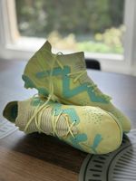 Puma Fussballschuhe Gr. 39 Futsal SommerKick Grassy & Blu...