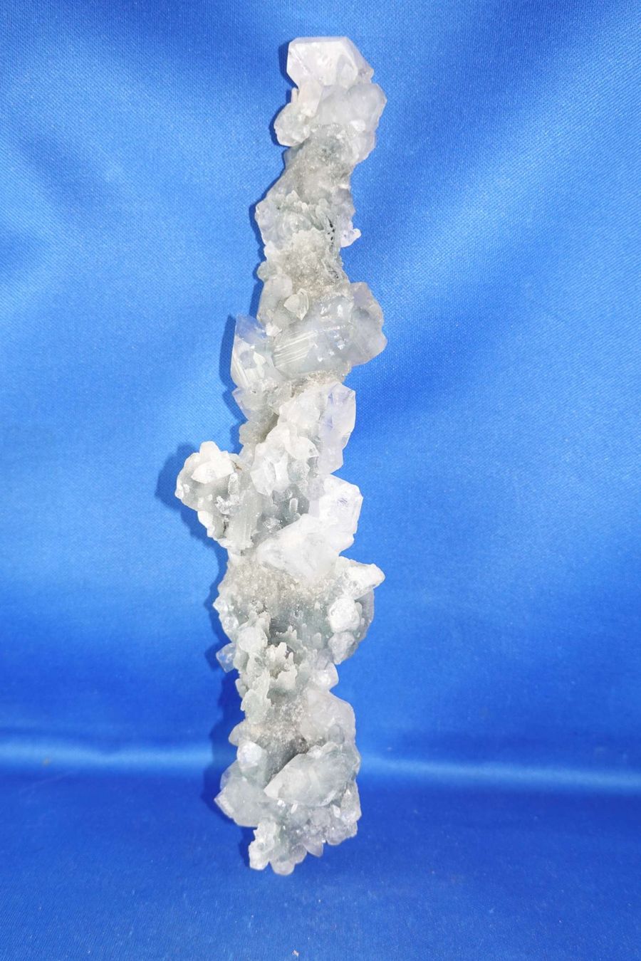 Minerali & Pietre curative: Apophylit Stalaktit auf Chalcedeon – Usato da Schinznach Bad venduto da Demerald 5
