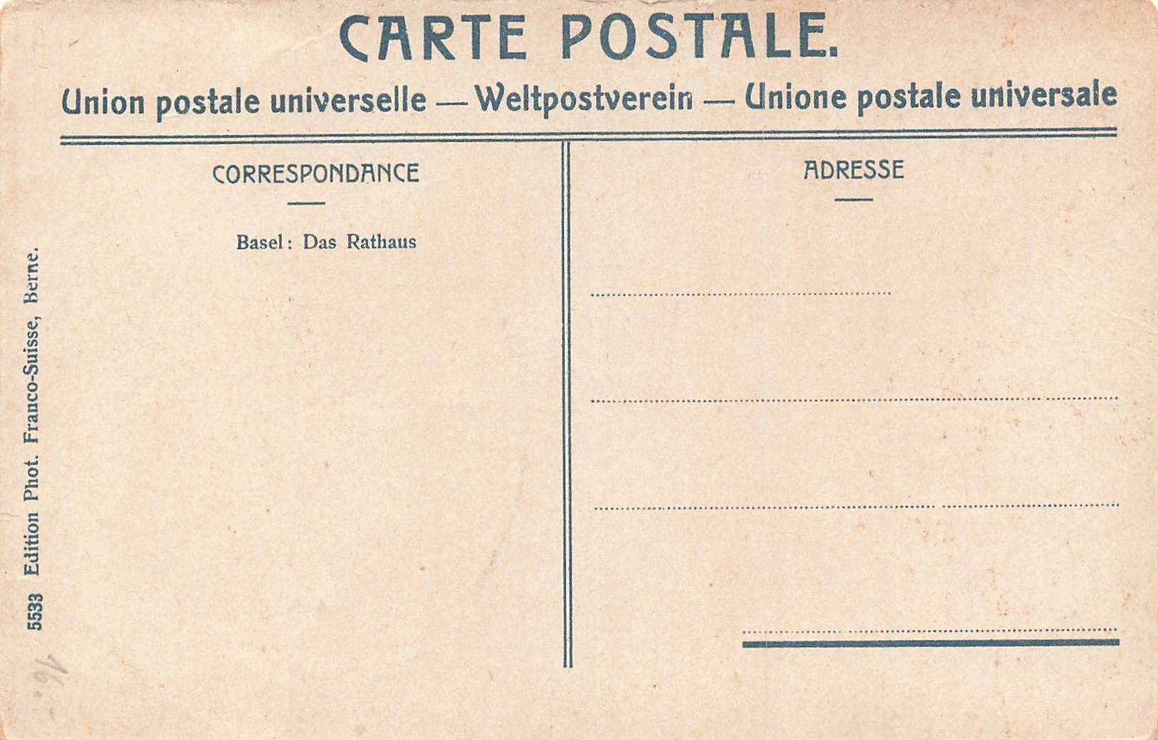 Cartes postales: Basel – D'occasion à Biasca par Blenio71 1