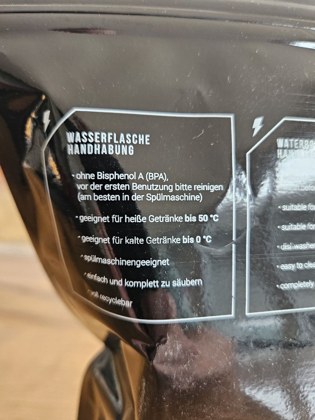 Borracce & Thermos: Thirstmaster Flasche / Trinkflasche - Neu & Original! – Nuovo e nell'imballaggio originale da Langenthal venduto da Roullen 2