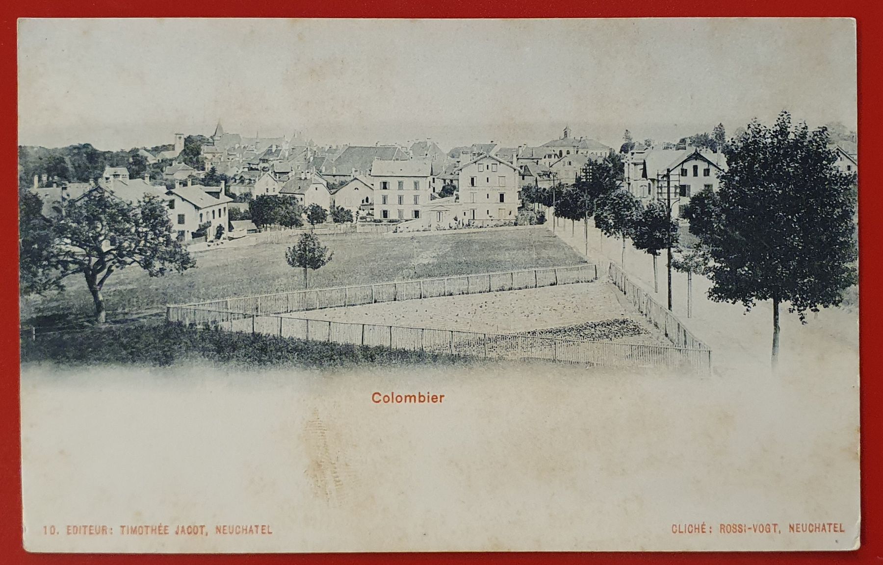 Cartoline postali: 8 alte Ansichtskarten Colombier – Usato da Kreuzlingen venduto da Rschweiz1 9