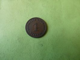 Dt. Reich 1905 F, 1 Pfennig