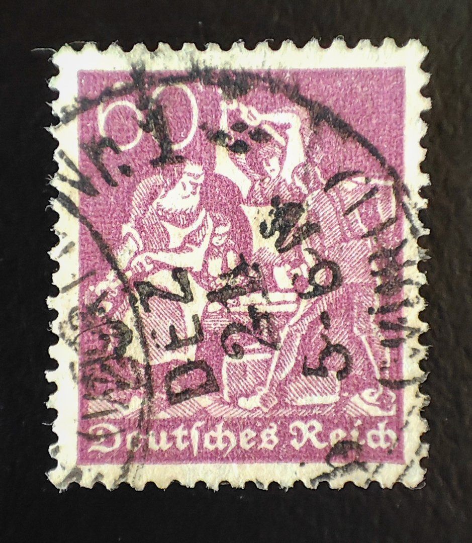 Tutti i francobolli: Briefmarke Deutsches Reich 1921 – Usato da Lenzburg venduto da Dani_Lenzburg