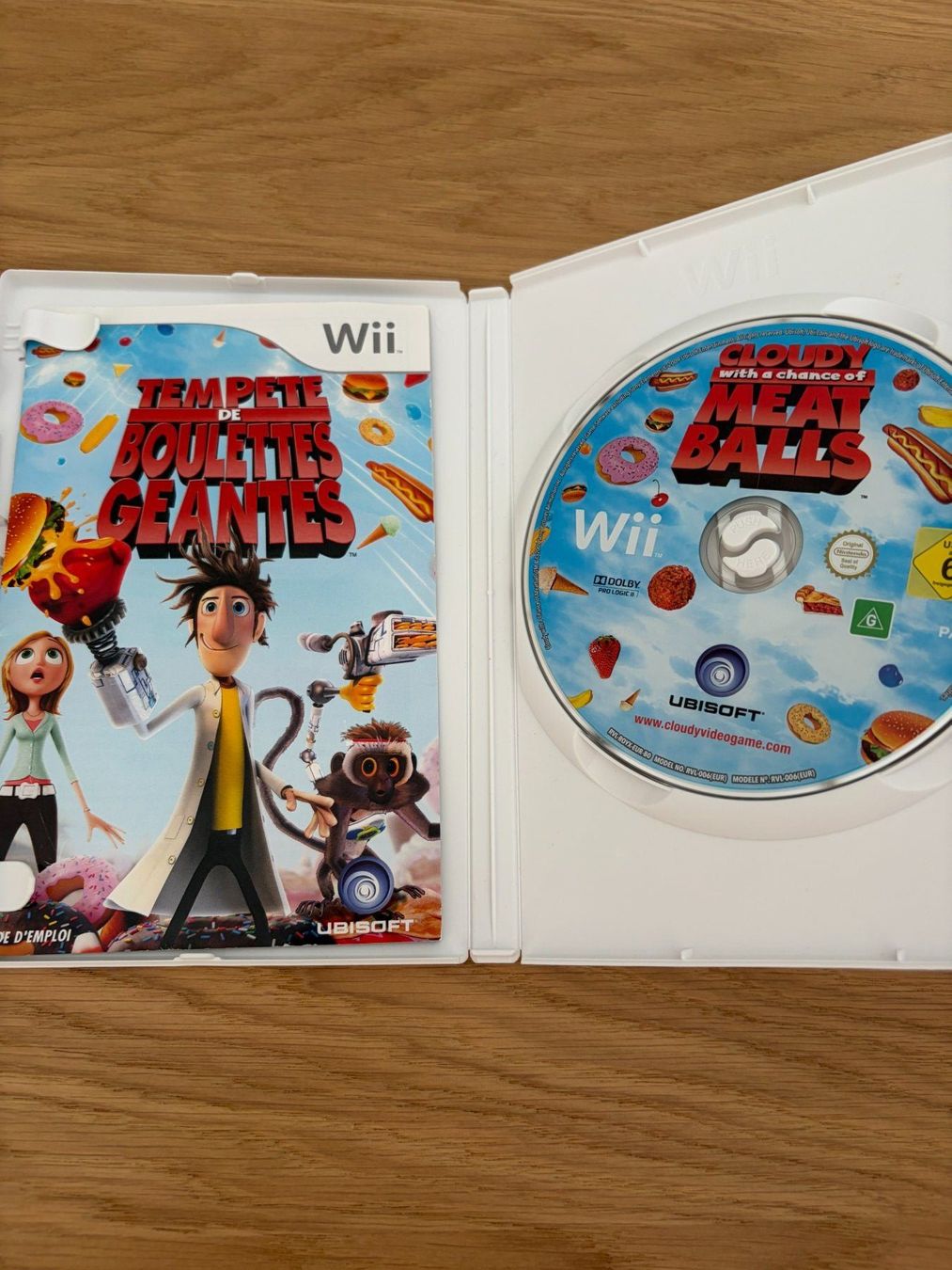 Nintendo Giochi: Tempête de boulettes géantes - Nintendo Wii – Usato da Pully venduto da FunkyGames 2