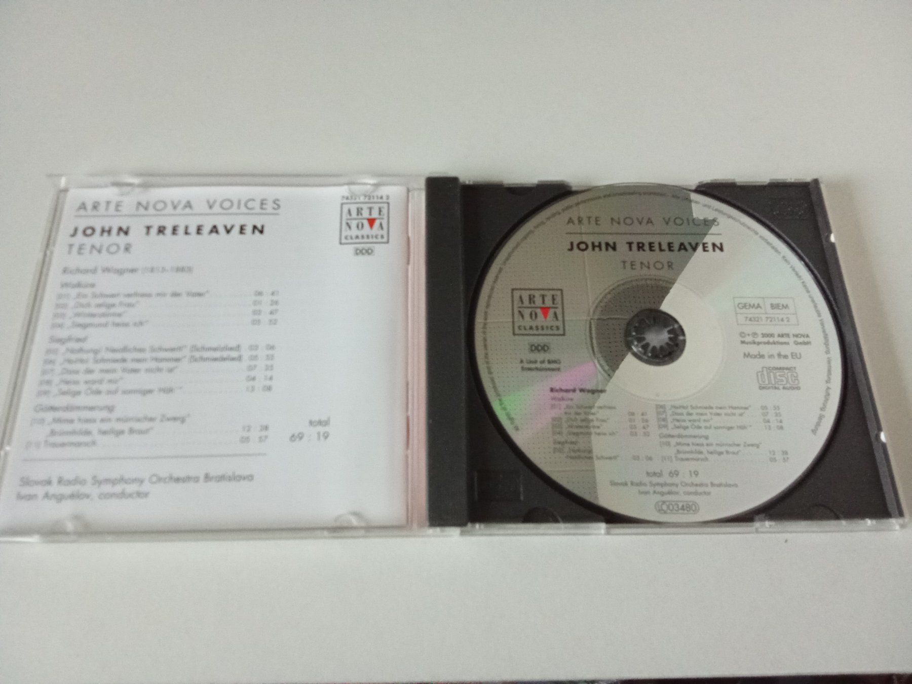 CD: Tenor John Treleaven singt Wagner – Usato da Bilten venduto da Bora3 2