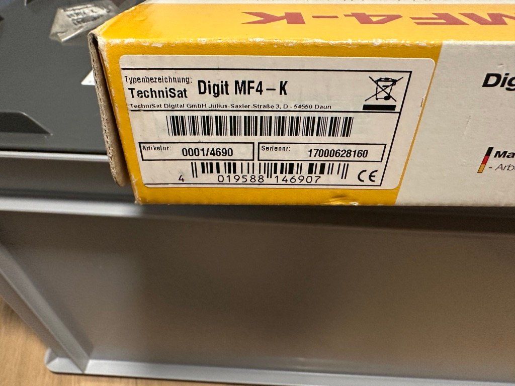 Technisat Receiver: Digital Kabelrceiver Technisat – Gebraucht aus Steinmaur von fiumicello01 1