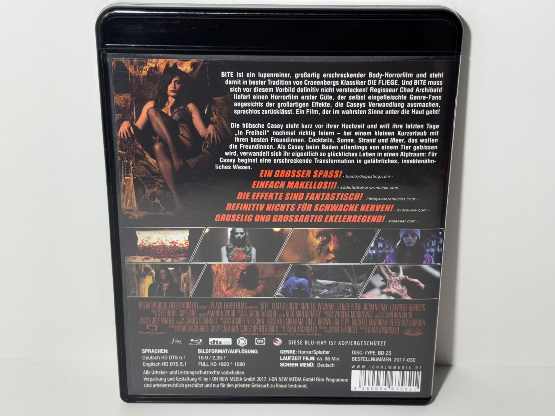 Alle DVDs: Bite Blu Ray – Gebraucht aus Wilderswil von Sstriker 1
