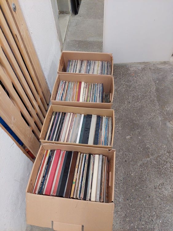 Schallplatten Box Ikea