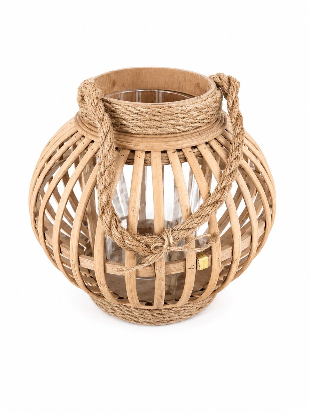Altro in Decorazioni & Accessori: Rattan Laterne mit Glas 21 cm – Nuovo (secondo la descrizione) da Fully venduto da VaneaSelection 3
