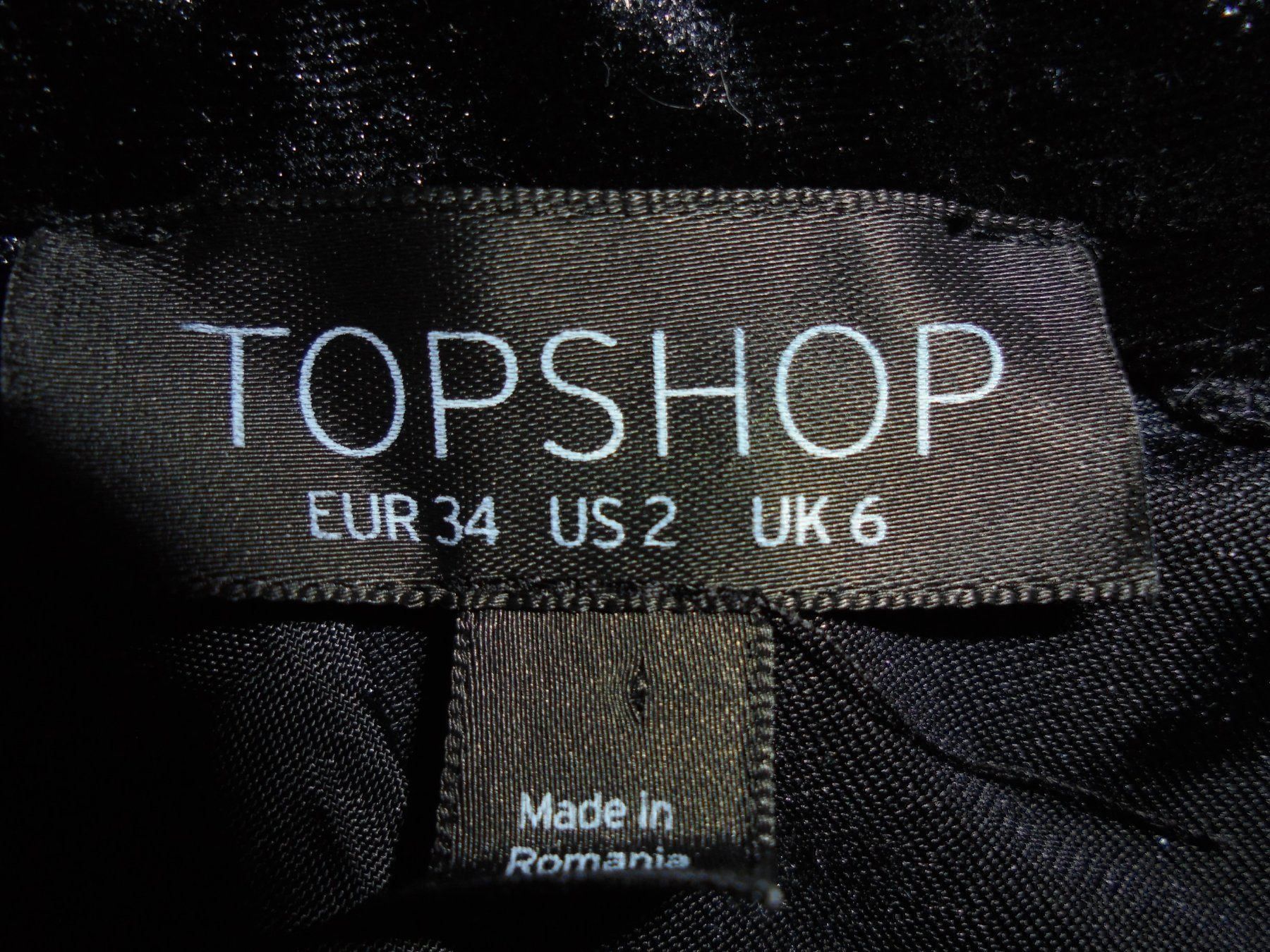 Topshop Tute: SAMTOVERALL VON TOPSHOP GR. 34 – Usato da Aarau Rohr venduto da PinkSchwein 3