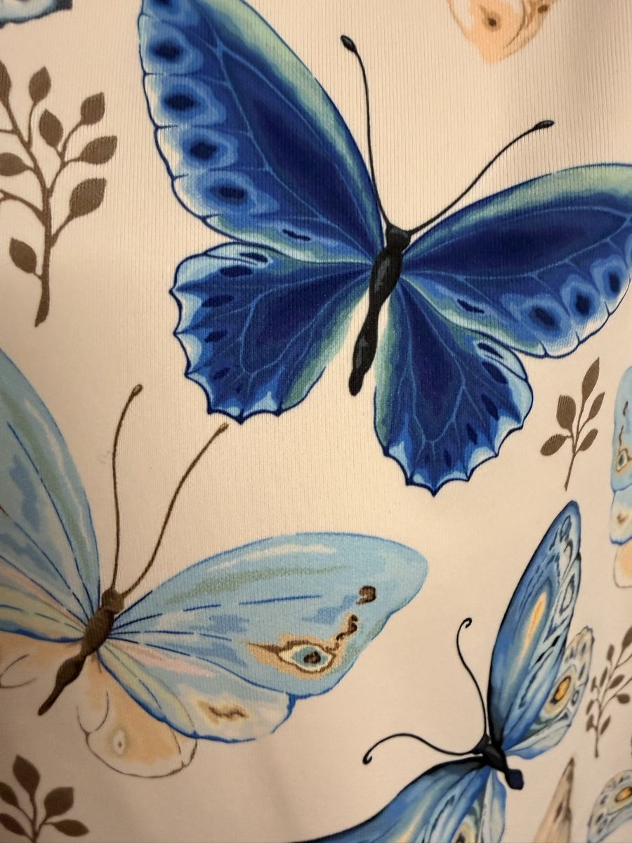 T-Shirts: Sommerliches Golf Shirt mit🦋 – Gebraucht aus Biberist von Mi58 4