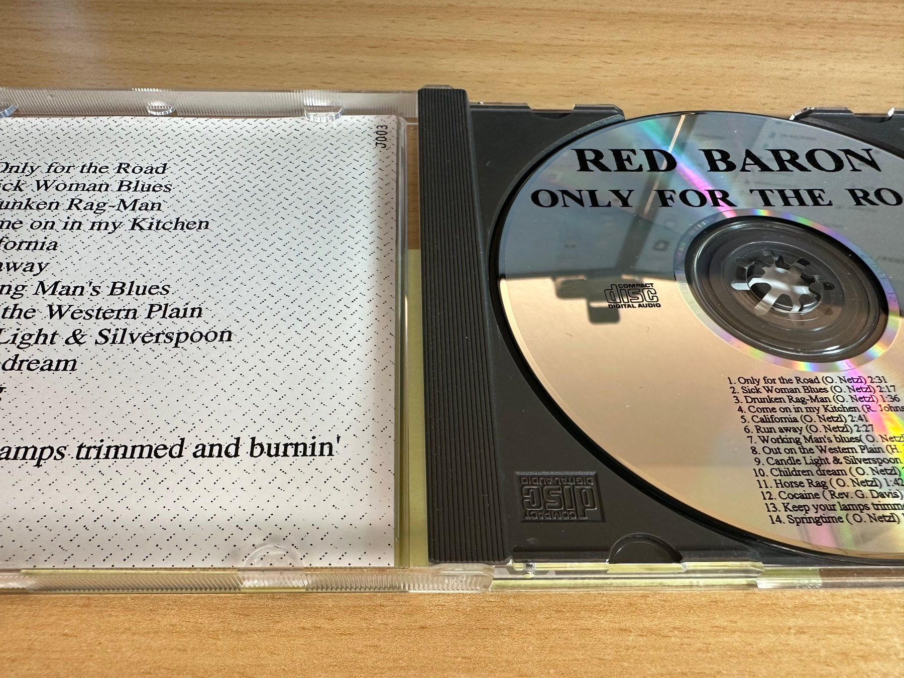 CDs: Red Baron - Only For The Road – Gebraucht aus Rikon im Tösstal von Alpenmutz 2