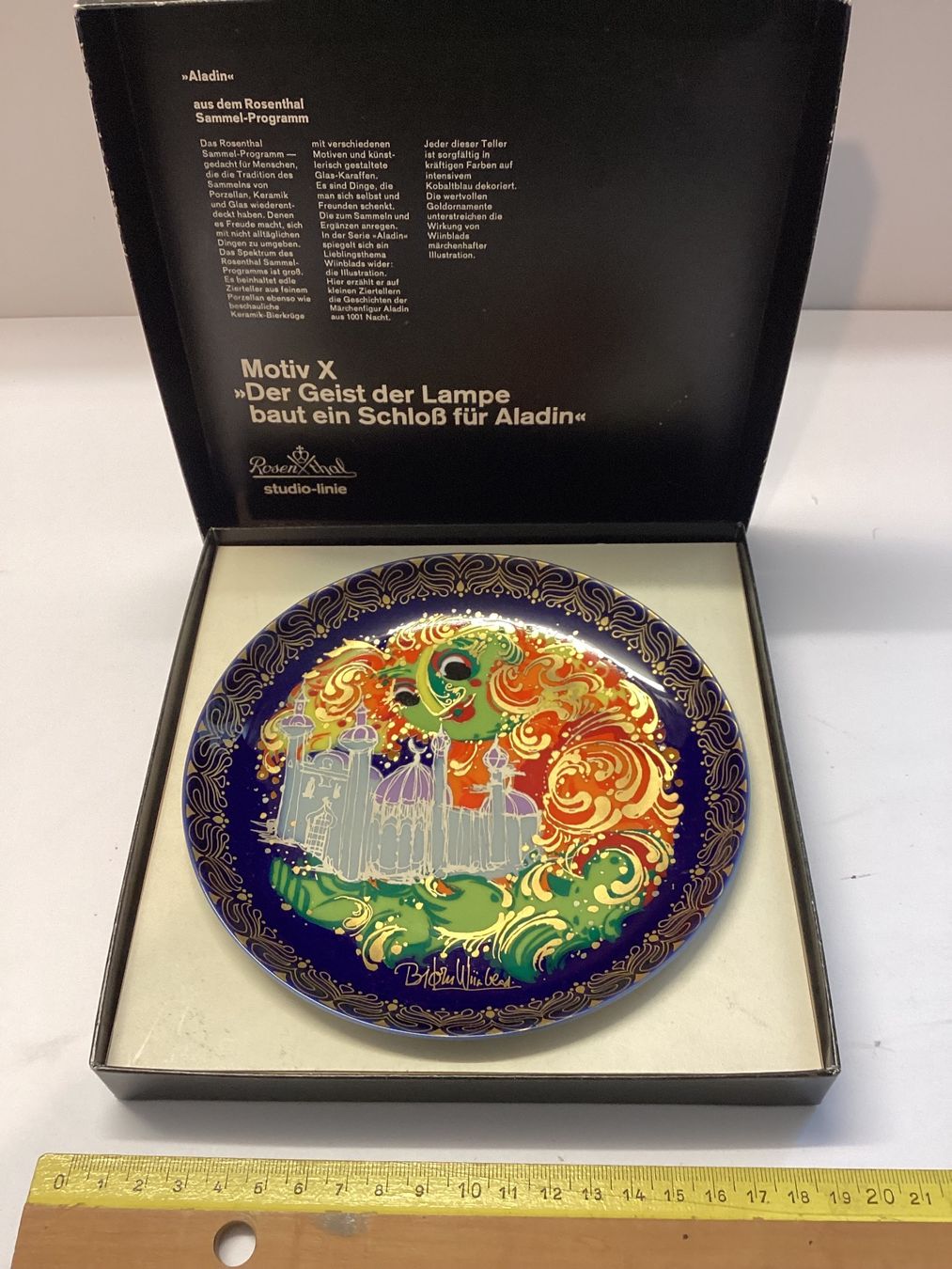 Rosenthal Assiettes: Teller WIINBLAD ROSENTHAL Sammel-Teller mit Box – D'occasion à Eglisau par mar_5rn2 8