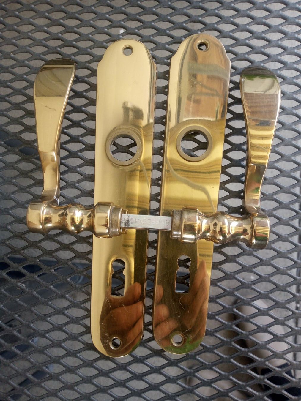Eisenwaren: Türgarnitur – Gebraucht aus Niederösch von baernu64
