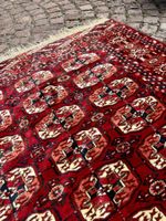 💚 ANTIKER TEPPICH 112 x 148cm 💚  SCHWEIZER SAMMLUNG