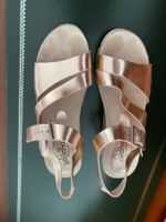 Schuhe Sandale, Gr. 39, rosafarbig, mit Schnalle Leder