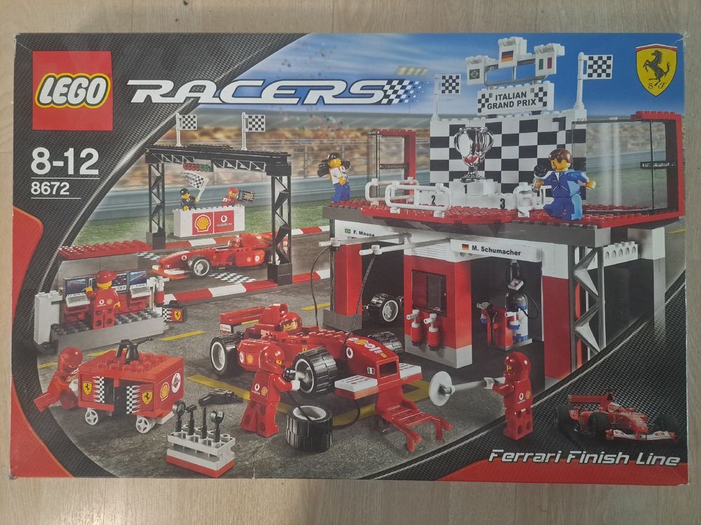 LEGO Racers Ferrari Finish Line 8672 - guter Zustand! (Gebraucht) in ...