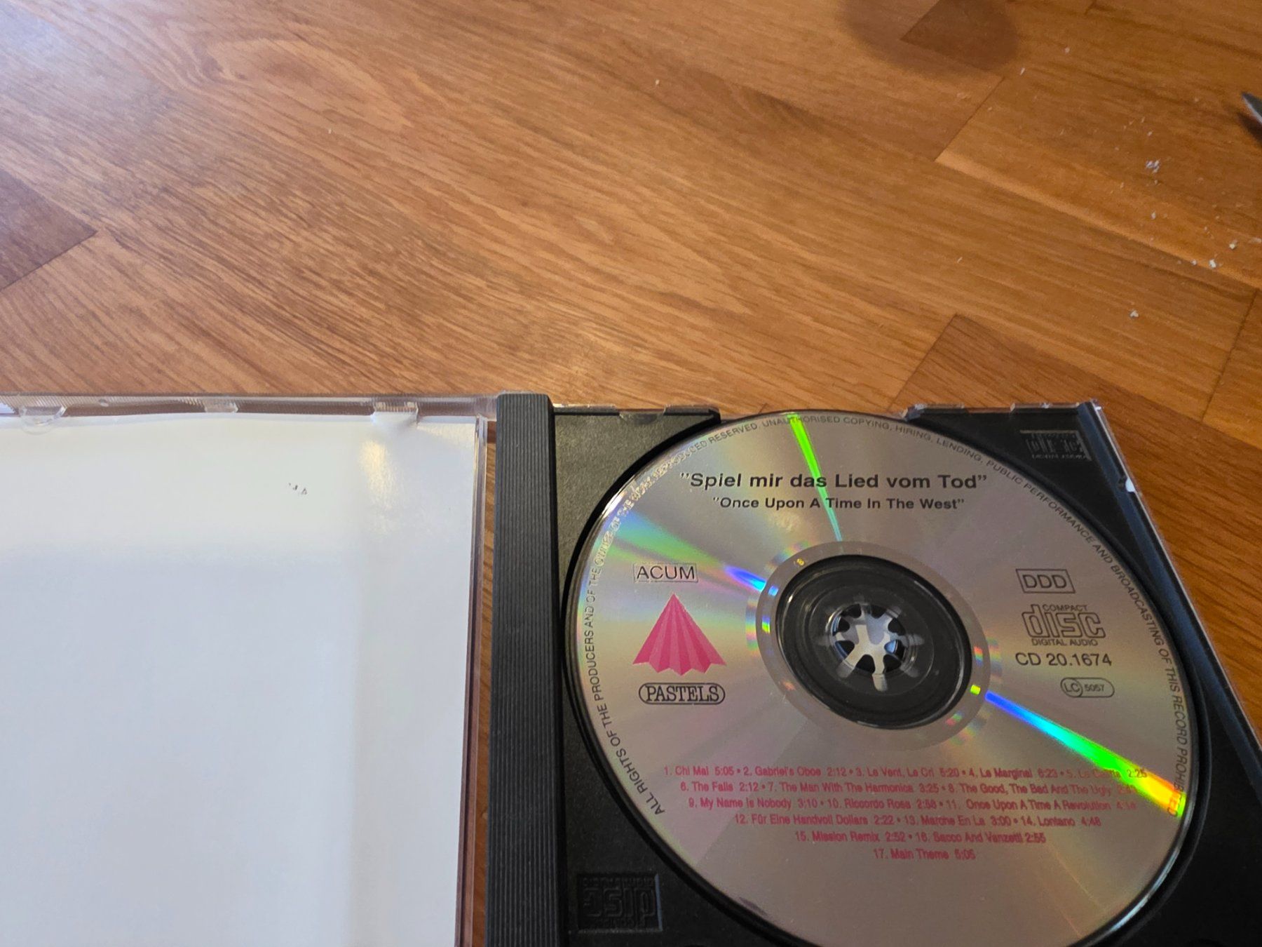CD: Ennio Morricone : Spiel mir das lied vom tod – Nuovo (secondo la descrizione) da Cudrefin venduto da sebou05 1