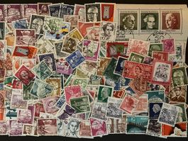 Briefmarken Schweiz (200 Stück), Top Qualität