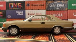 Mercedes-Benz 500 SEC Coupe gold im guten Zustand