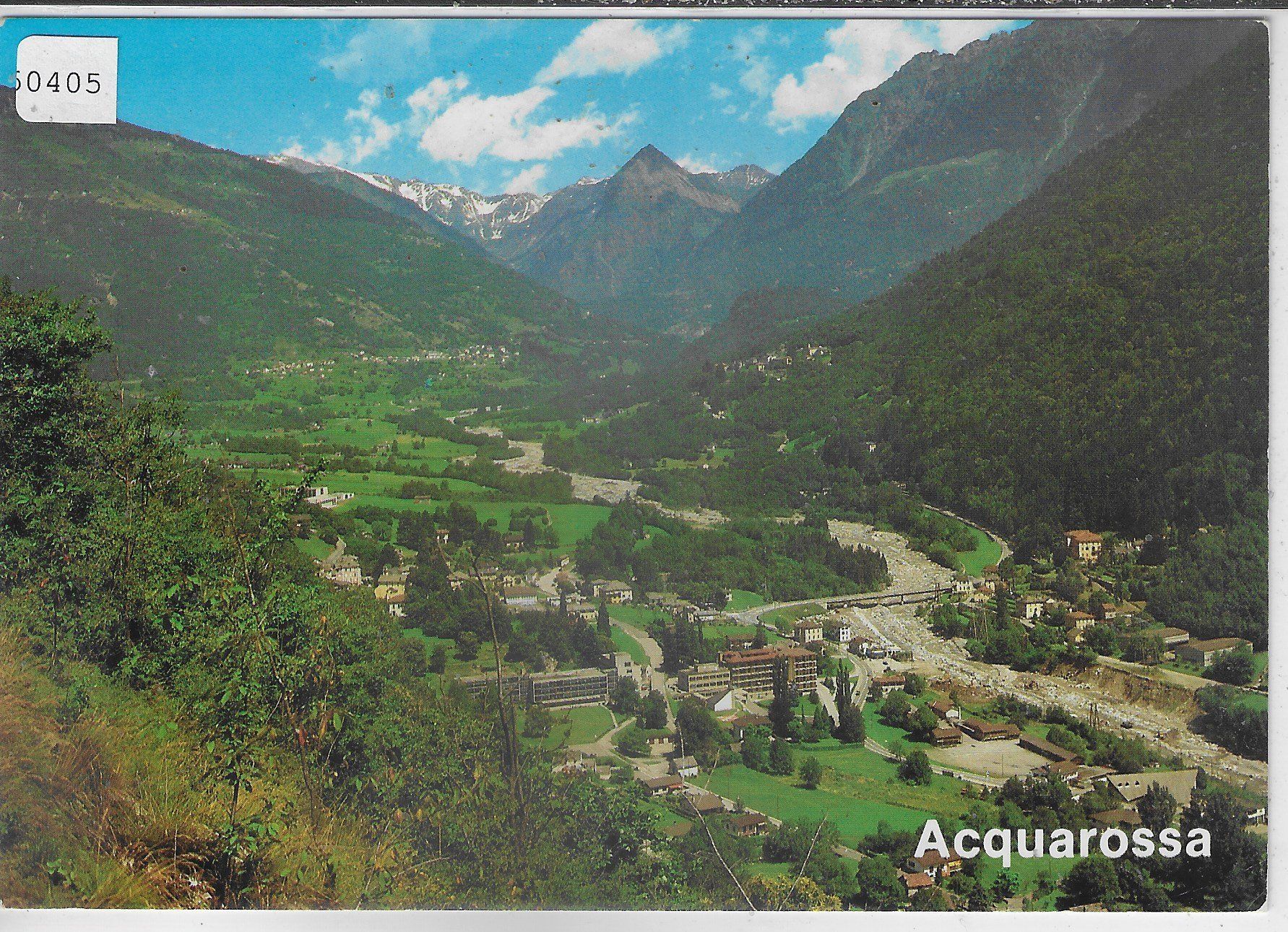 Cartoline postali: Acquarossa - Vallee di Blenio – Usato da Ettingen venduto da Kartenplanet