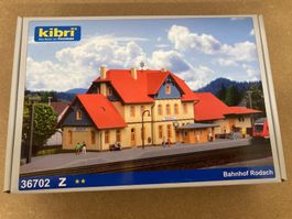 Kibri Spur Z 36702 Bausatz Bahnhof Rodach neu OVP