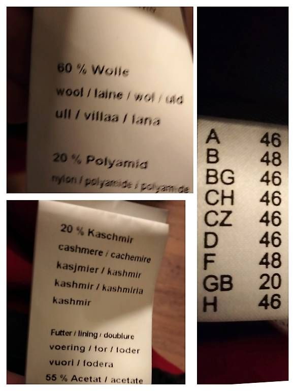 Cappotti: Jacke / Mantel Cashmere 44 / 46 – Usato da uster venduto da marijke1 4