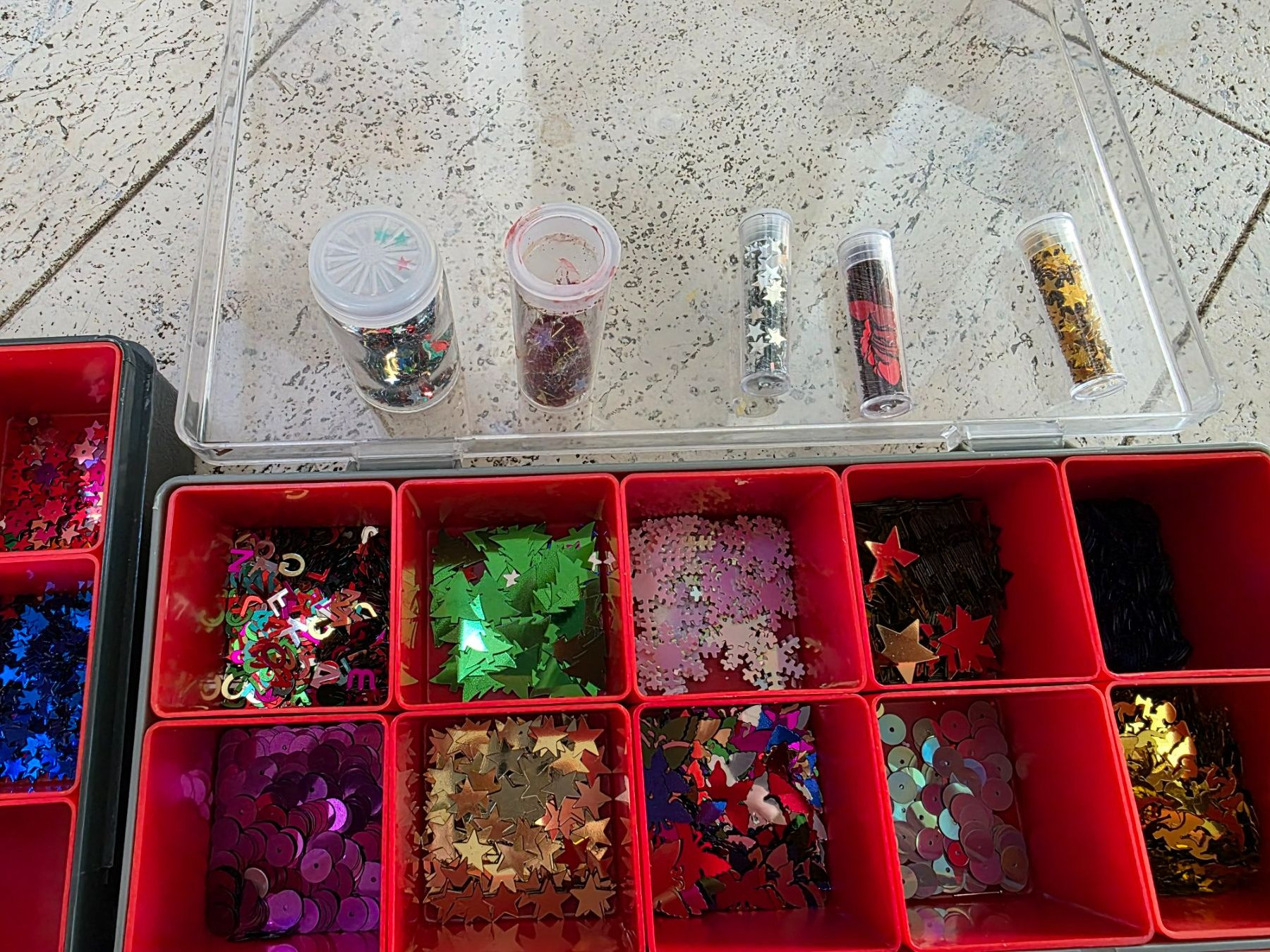 Kit bricolage: Pailletten & Glitzerstreu – Usato da Bünzen venduto da Floh99 3