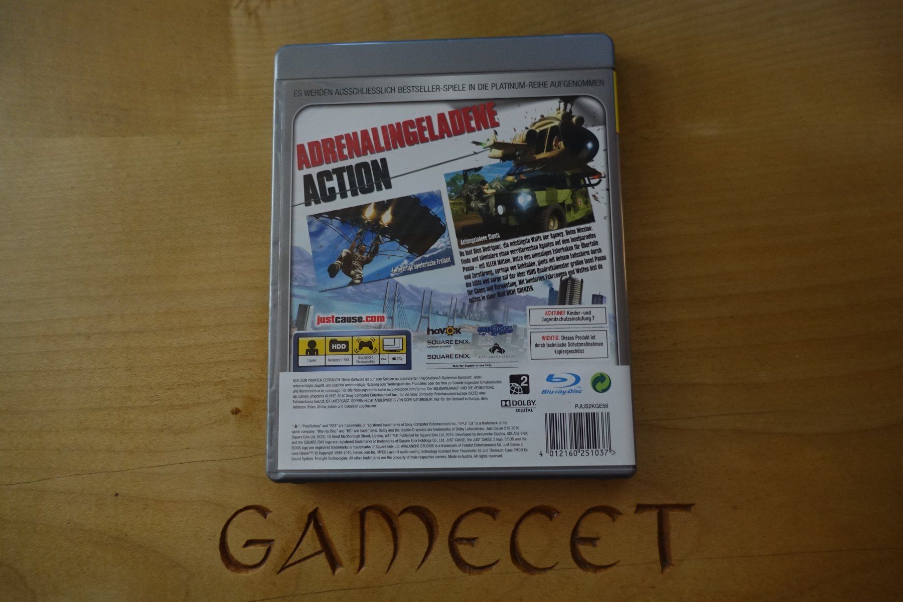 Sony Giochi: Just Cause 2 (Platinum) – Usato da Steinach venduto da Gamecet 2