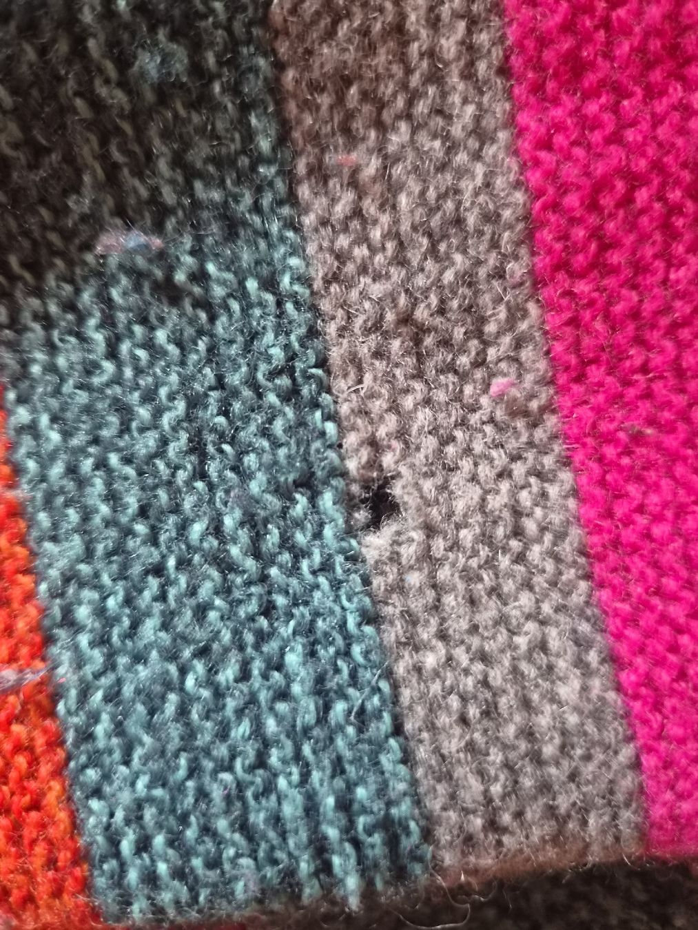 Kookai Pullover & Sweatshirts: Strickpullover Kookaï Gr 1 gestreift Trompetenärmel Mängel – Defekt aus Wattwil von tannenmeise73 7