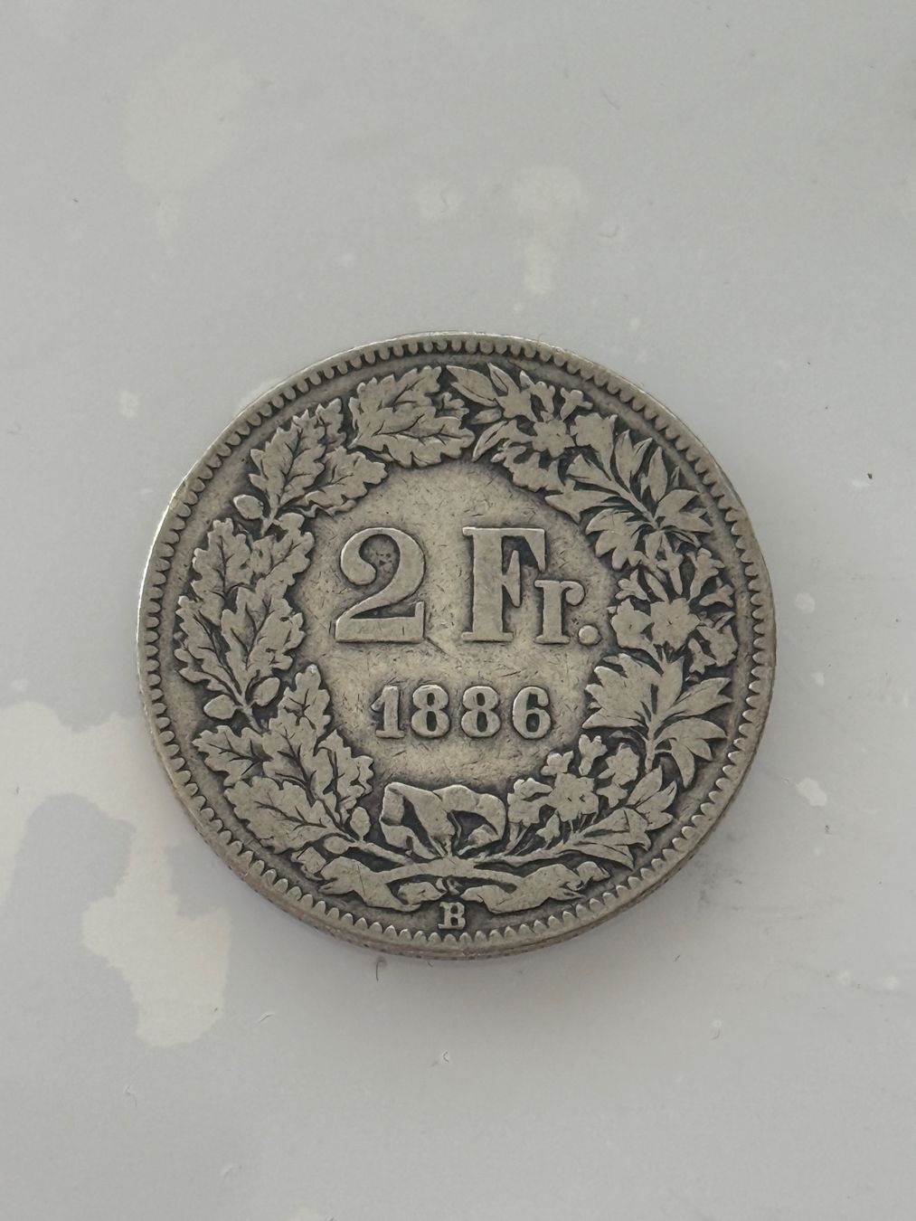 Alle Münzen: 2 Franken 1886  Rar – Gebraucht aus Wallisellen von SWISS_SILVER1
