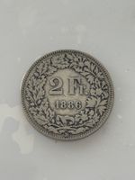 2 Franken 1886  Rar