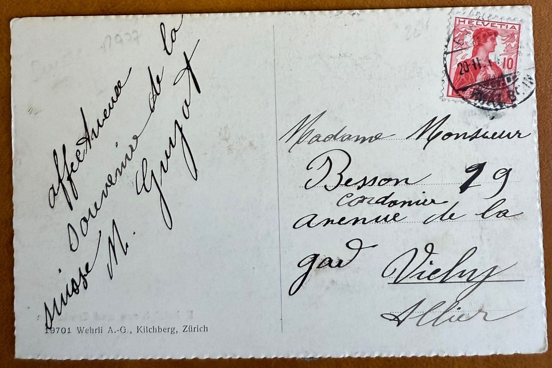 Ansichtskarten: Cresta - run - Bobsleigh 1914 – Gebraucht aus Lutry von Ediego 2